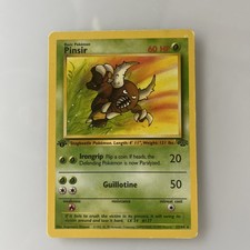 Pinsir 25/64 Jungle Regular Pokemon WoTC Uncommon