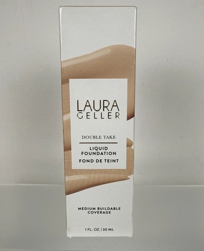 Laura Geller Double Take flüssige Foundation in Licht 1 fl. Oz. Neu im Karton