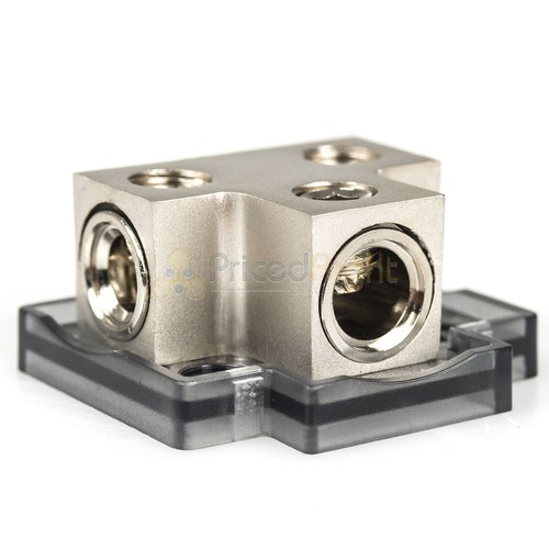 Alphasonik Distribution Block (1) 1/0 or 2 Gauge Input (2) 1/0 or 4 Gauge Out - Picture 5 of 5