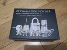 Preciva Lock Set With Transparent Padlocks And Keys - See Notes