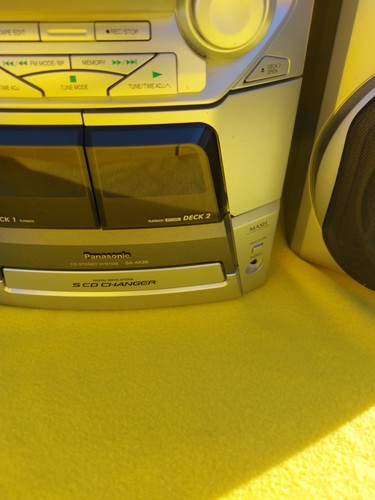 Panasonic CD Stereo System SA-AK66 5 Disc Changer 6 Pieces Surround Sound - Picture 6 of 24
