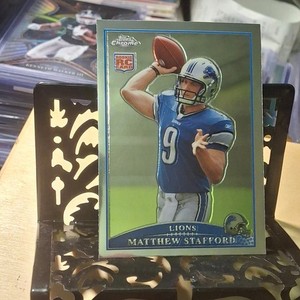 Matthew Stafford 2009 Topps Chrome #TC210 RC Rookie Lions Rams Georgia