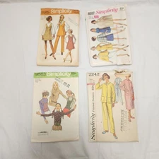 Vintage Sewing Pattern Lot Of 48 Miss Simplicity Used Cut & Uncut As Is