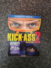 Kick-Ass 2 (Blu-ray/DVD, 2014, 2-Disc Set, Canadian) w/Slipcover - Like New