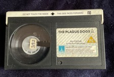 THE PLAGUE DOGS 1982 THORN EMI BETAMAX TAPE ONLY