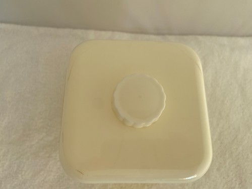 Vintage Lustro Ware COFFEE Canister Sunny Yellow With Lid No. 111 - Picture 3 of 10