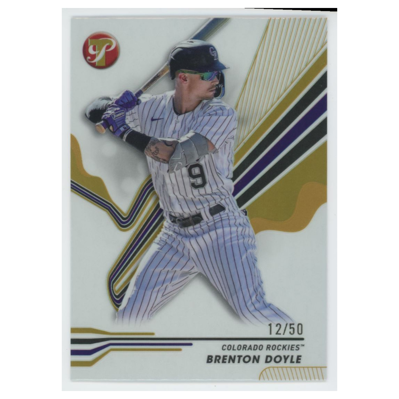 Brenton Doyle /50 #86 2024 Topps Pristine Colorado Rockies 12/50
