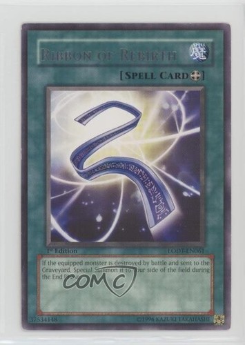 R - Ribbon of Rebirth 1st Ed. YuGiOh Light Destruction #LODT-EN061 2008 00em