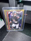 Caleb Williams 2025 Topps Chrome Gold Raywave Lava Refractor /50 Bears SSP!