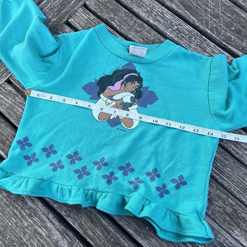 Vintage Esmeralda Hunchback Of Notre Dame 90s Disney Toddler 4 Shirt Dress - Picture 7 of 9
