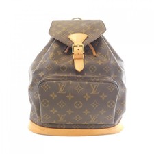 Authentic LOUIS VUITTON Monogram Montsouris GM M51135 Rucksack  #260-007-433-...