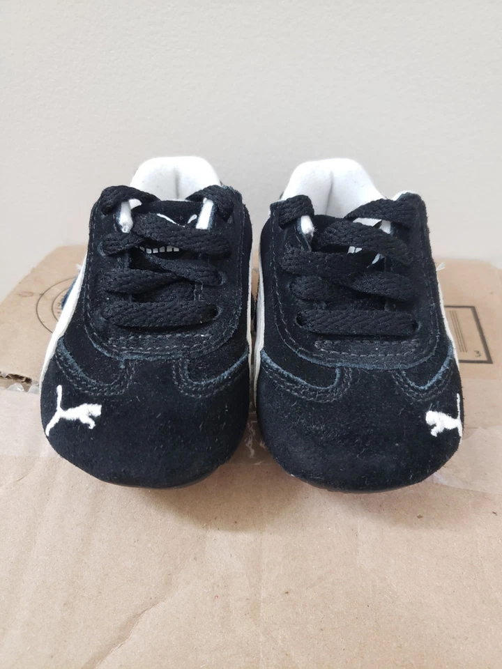 Puma Speedster OG.  Niño pequeño talla 3c. Negro/Blanco. Foto 2 de 4