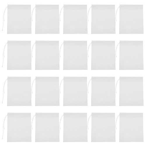  500 Stück Cold Brew Kaffeefilterbeutel leer Teebeutel mit Kordelzug - Bild 10 von 12