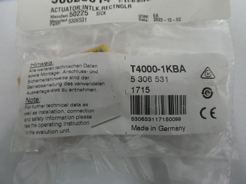 Sick T4000-1KBA Rfid Safety Sensor - Bild 3 von 4