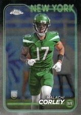 2024 Topps Chrome #224 Malachi Corley New York Jets Rookie Card RC
