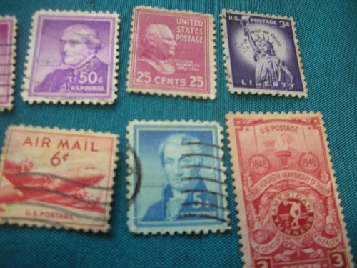 USA Regular stamps stamps 13pcs used - Picture 3 of 5