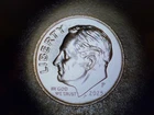 2025 P Roosevelt Dime W/ Obv Collar Strike Mint Err. A/U/ M/S Cond.