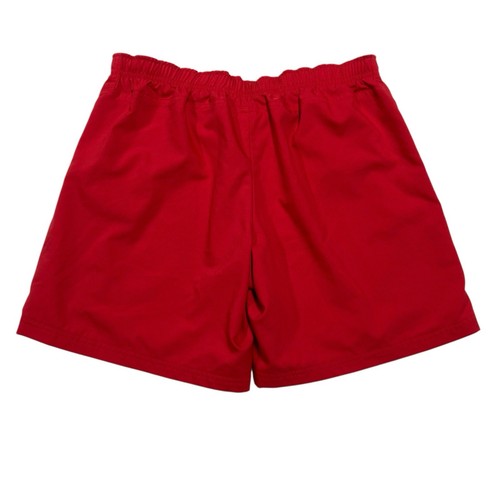 Nike Team Fit Dry | Red Elastic Waist 7" Inseam Shorts | Women's Size S (4-6) - Picture 2 of 10