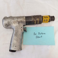 Vintage Pneumatic Aircraft Rivet Screw Gun Air Tool Industrial AL46