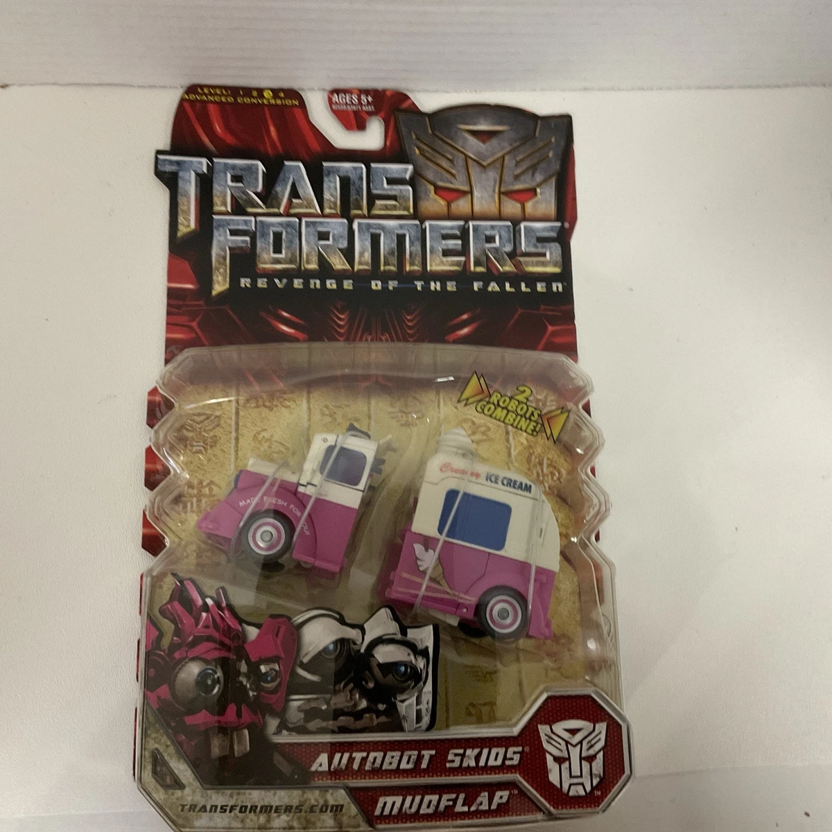 Transformers Revenge Of The Fallen Skids & Mudflap 2009 Hasbro MOSC