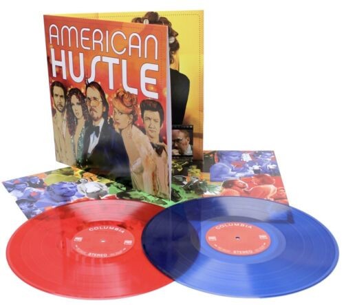 AMERICAN HUSTLE Soundtrack 2LP 2014 RSD 150g Red & Blue Vinyl NEW SEALED / 3,000 - Picture 1 of 7