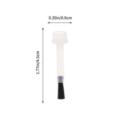 Cepillo de esmalte de uñas 20 piezas Brosse Vernis Ongle reemplazo de aleta de plástico - Imagen 12 de 12