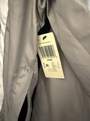 Neu mit Etikett Vintage MLB Original Merchandise New York Yankees Jacke Windbreaker Größe M - Bild 4 von 8