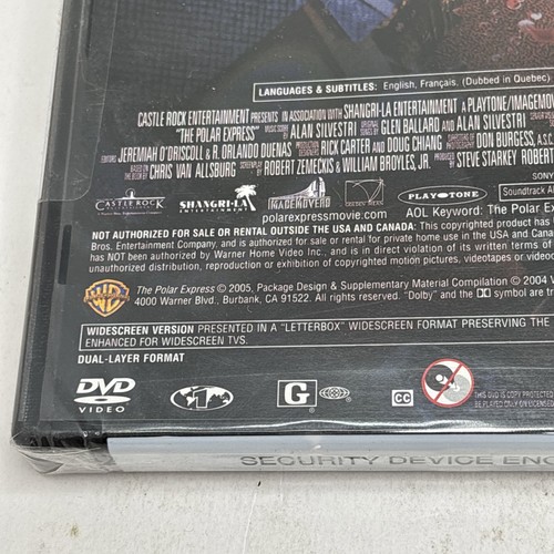 The Polar Express DVD Movie 2005 Widescreen Tom Hanks Christmas - Picture 4 of 6