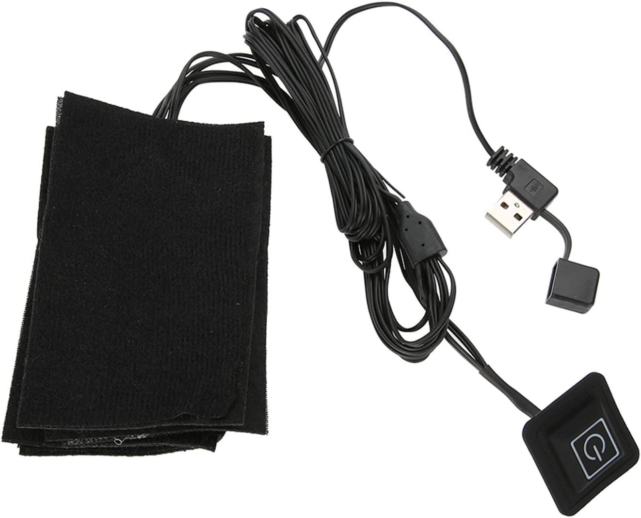 Portable Cloth Heaters, Clothes Heating Pad with 5Pcs Heating, USB Electric Heat