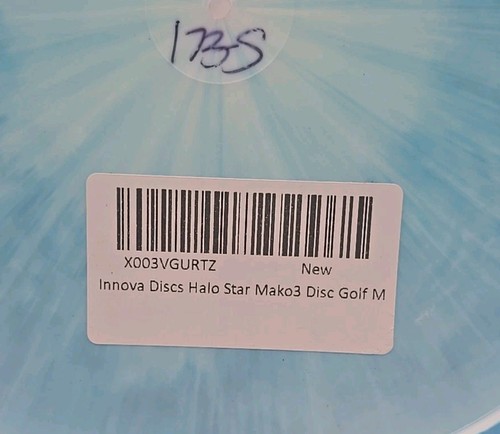 Innova Disk Golf Halo Star Mako3 Blue Swirl New - Picture 4 of 4