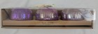 Rae Dunn Fall Iridescent Purple Halloween Tea Light Pumpkins Spooky Strang Scary