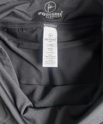90 Degree By Reflex Girls Pleated Tennis Skort Size L(12) NWT - Picture 4 of 5