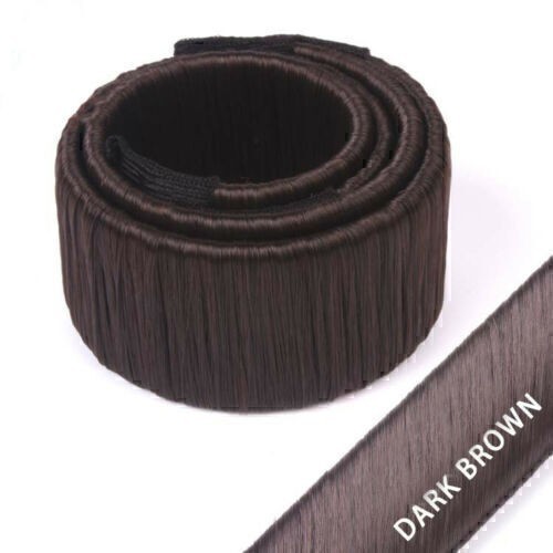 French Hair Bun Magic Bands Twist Easy Snap Tool Former DIY Styling Donut Maker - Picture 9 of 19