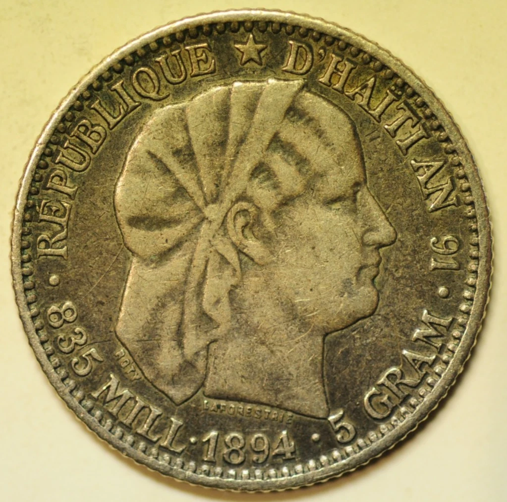 1894 Year Haitian Coins for sale | eBay