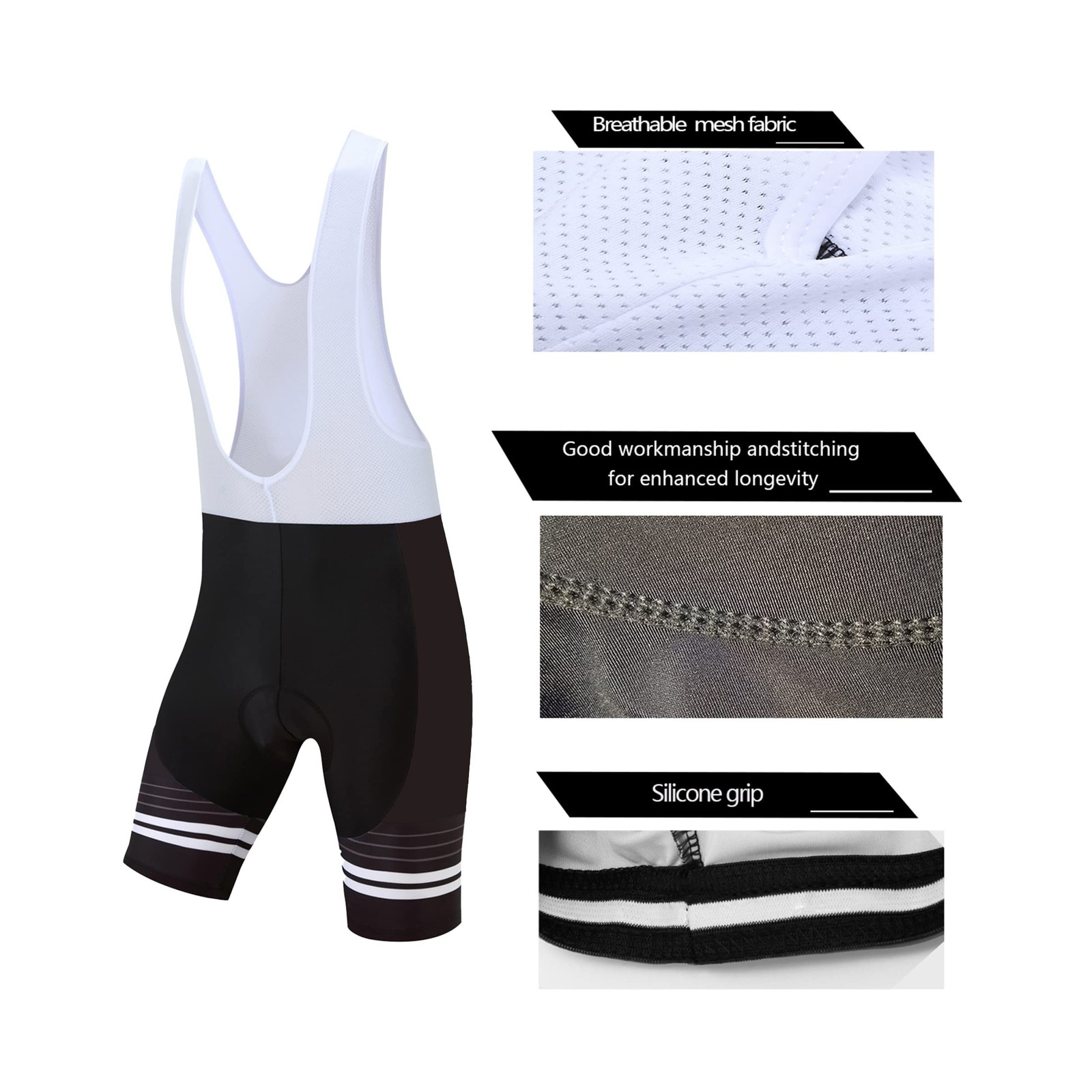 Coconut Ropamo CR Men's Cycling Jersey Set Road Bike Jersey Zipper Pocket Sho...