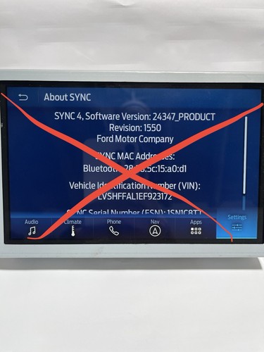 2021-2023 Ford F150 APIM COMMUNICATION SYNC MODULE OEM W/NAV - Picture 3 of 5
