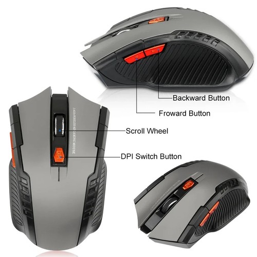 Recargable Mouse Raton Inalambrico Para Gamer Computadora Laptop Profesionales  - Bild 7 von 19