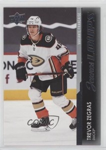 2021-22 Upper Deck Series 1 Young Guns French Trevor Zegras #232 Rookie RC