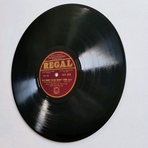 Billy Cotton Band "A shanty in old shanty town" (1932) 78rpm 10" REG MR655 EX+ - Bild 3 von 6