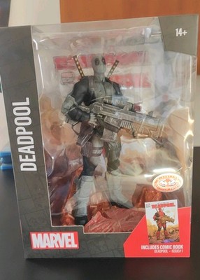 McFarlane Toys Marvel Deadpool Statue, Limited ''CHASE''-Platinum Edition,Neu,OVP.