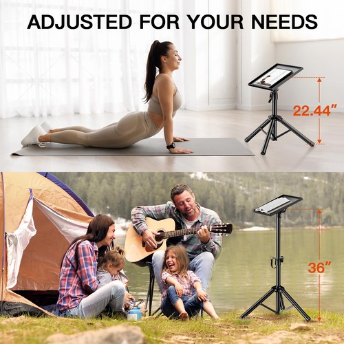 AMADA Projector Stand, Laptop Stand with Adjustable Height 22 to 36 inch, Hea... - Picture 7 of 8