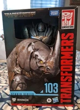 Hasbro Transformers Studio Series Voyager 103 Rhinox 6.5" Action Figure - F7245
