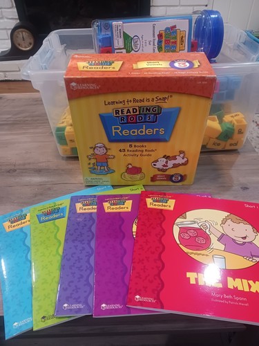 Huge Lot Learning Resources Reading Rods Sentence Building Homeschool Kit 1st Gr - Picture 5 of 7