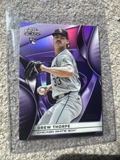 2025 Topps Chrome Black - Drew Thorpe #52 Purple Refractor /75 (RC)