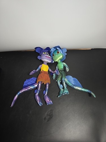 Pixar Movie Disney Store Luca und Alberto Plüschtier Konvolut Schuppenfische