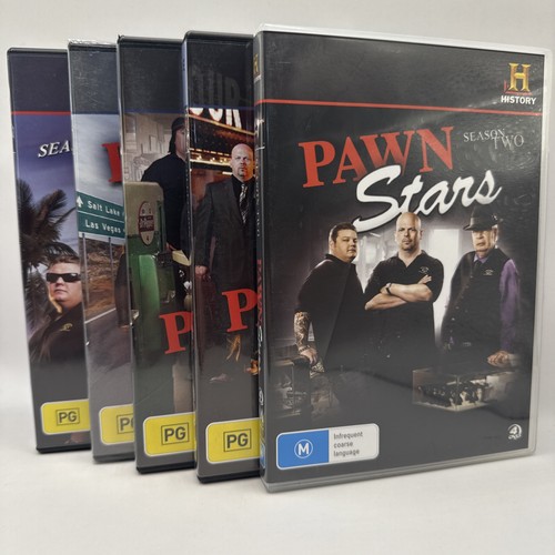 Pawn Stars Seasons/Collections 1-5 (1, 2, 3, 4, 5) DVD Region 4 VGC - Picture 2 of 7