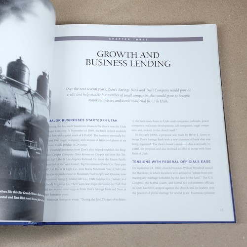 Zions Bank 150 Year Anniversary History Book 2023 Utah  - Imagen 9 de 10