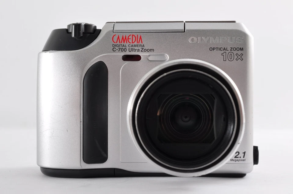 Olympus Camedia C-700 Silver 2.1MP (Japanese Only) [Exc+5] Japan / 1563A#2 - Image 2 of 4