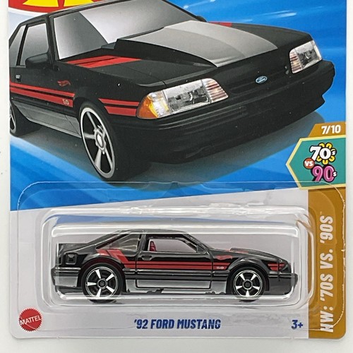 Hot Wheels ‘92 Ford Mustang Fox Body 5.0 GT - A