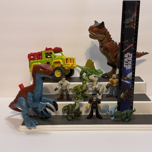 Imaginext/PH Jurassic Park World Dinosaur Truck with Figures & Dinos - Picture 6 of 6